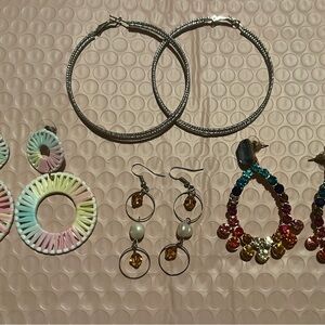 Earring Bundle (4 Pairs)